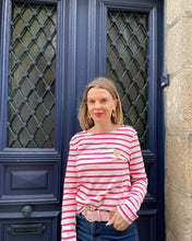 Charger l&#39;image dans la galerie, Tshirt rose Georgina
