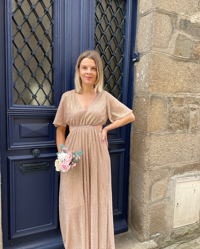 Robe Longue Gold