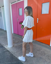 Charger l&#39;image dans la galerie, Combi short blanche Lea
